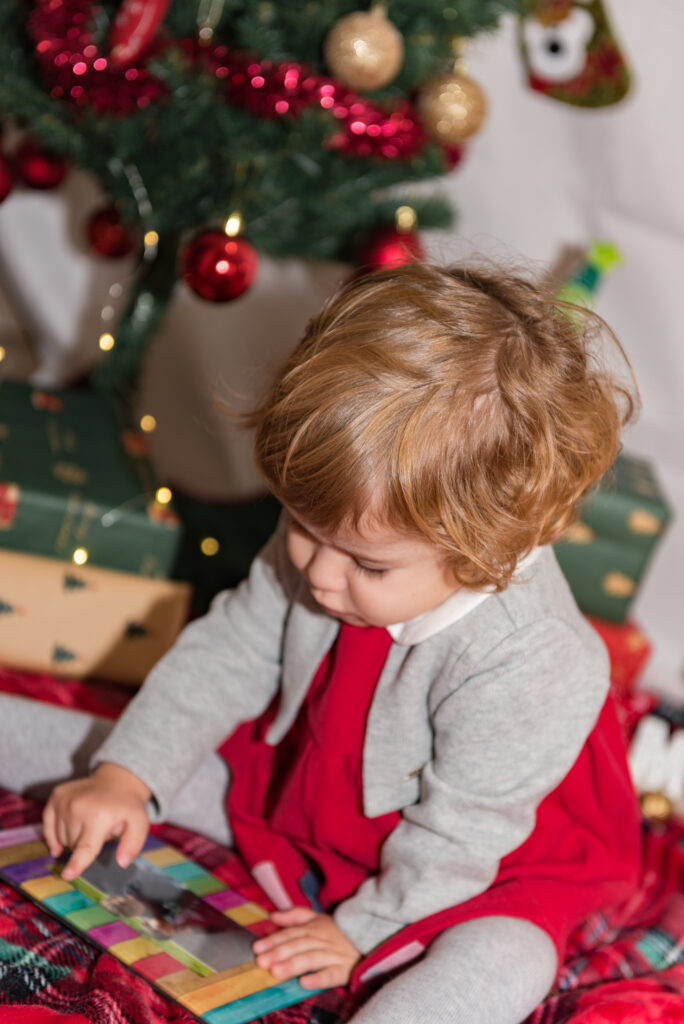 sesión de navidad a domicilio